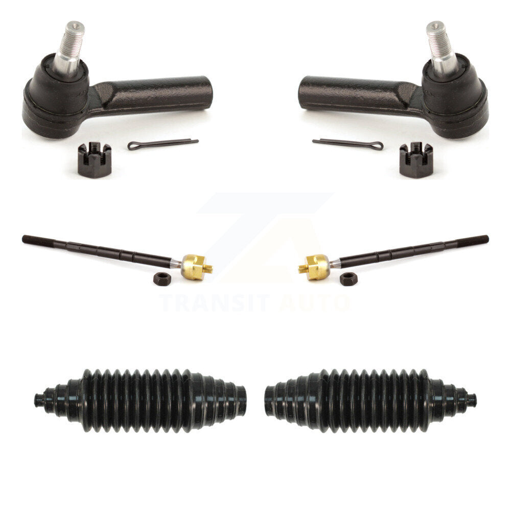 Front Steering Tie Rod End & Boot Kit For Ford Escape Mazda Tribute Mercury Mariner KTB-100074