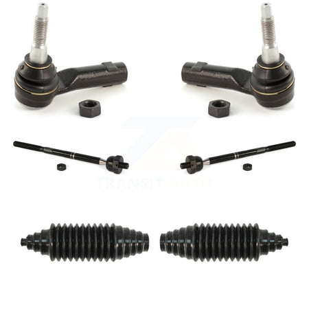 Front Steering Tie Rod End & Boot Kit For Ford F-150 Lincoln Mark LT 4WD KTB-100076