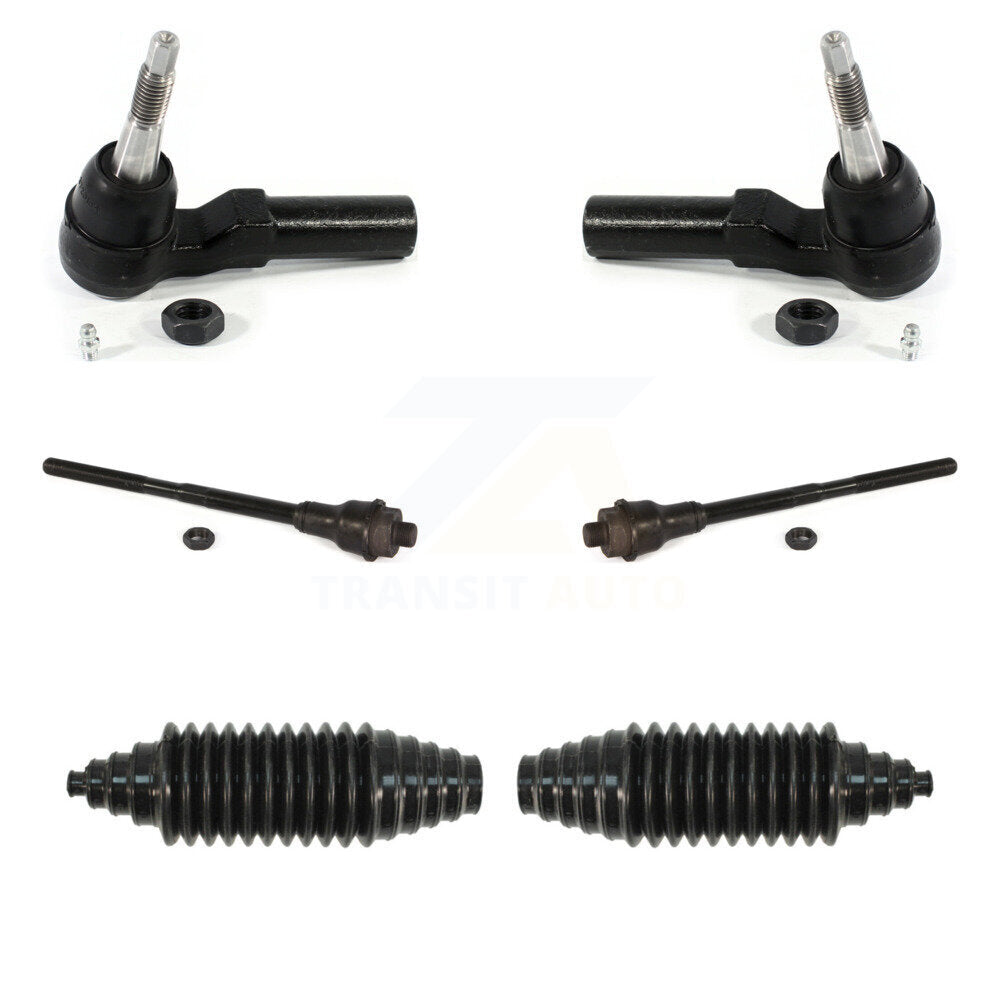 Front Tie Rod End & Boot Kit For 2011-2023 GMC Chevrolet Sierra 2500 HD Silverado 3500 KTB-100108