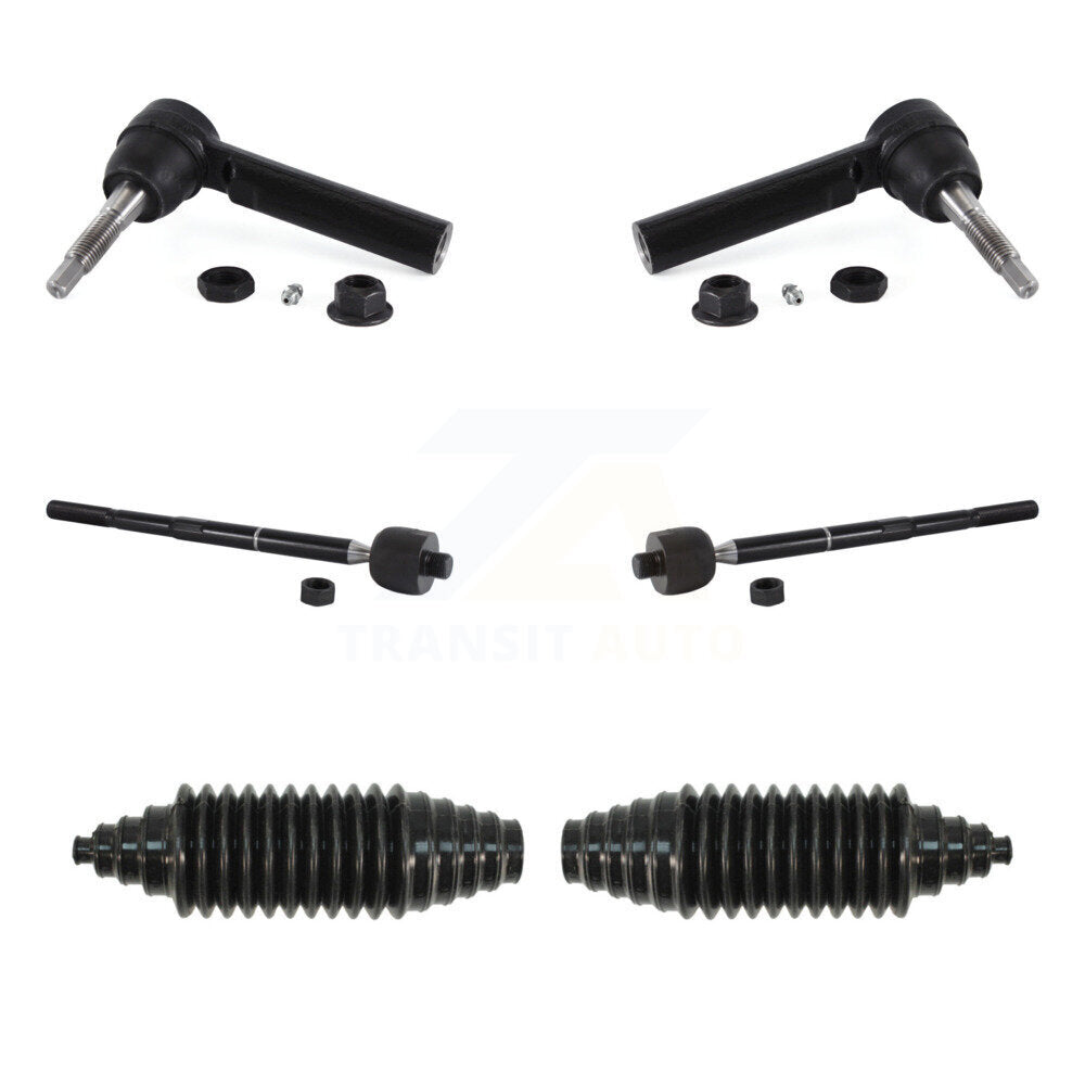 Front Tie Rod End & Boot Kit For GMC Chevrolet Sierra 1500 Silverado Tahoe Yukon Cadillac KTB-100109