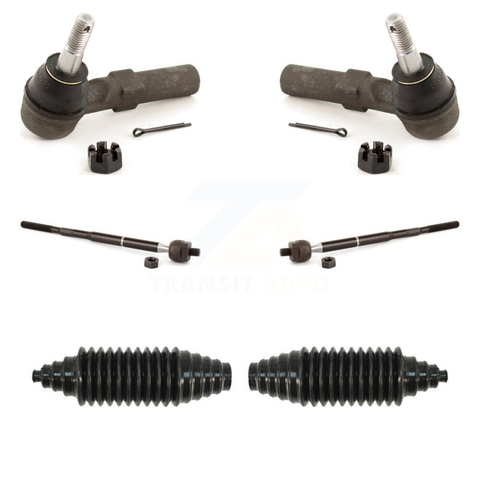 Front Steering Tie Rod End & Boot Kit For Chevrolet Equinox Pontiac Torrent KTB-100134
