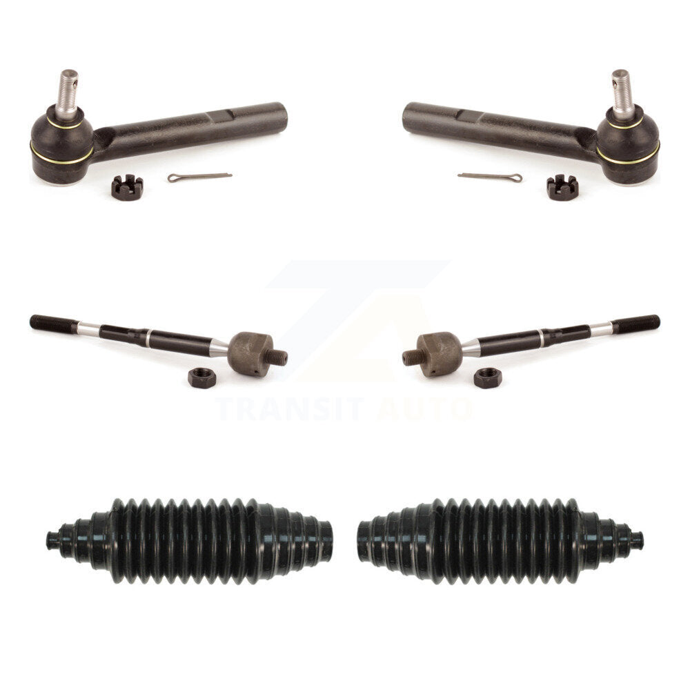 Front Steering Tie Rod End & Boot Kit For Lexus RX350 Toyota Highlander RX330 KTB-100136