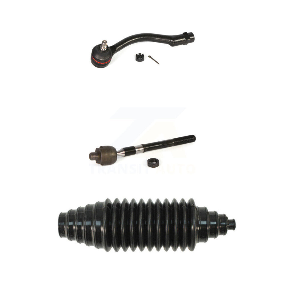 Front Left Steering Tie Rod End & Boot Kit For Hyundai Accent Kia Rio KTB-100466