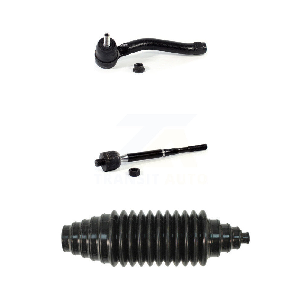 Front Left Steering Tie Rod End & Boot Kit For Nissan Micra Versa Note KTB-100476