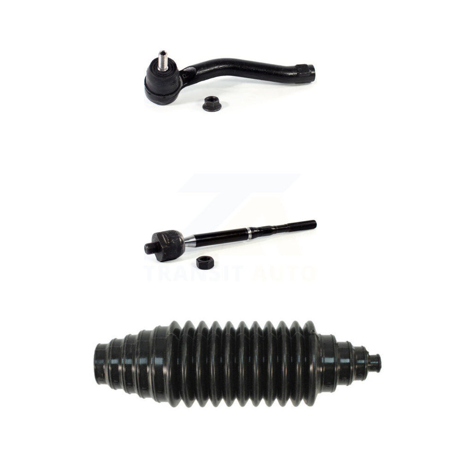 Front Left Steering Tie Rod End & Boot Kit For Nissan Micra Versa Note KTB-100476