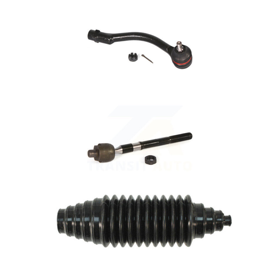 Front Right Steering Tie Rod End & Boot Kit For Hyundai Accent Kia Rio KTB-100611