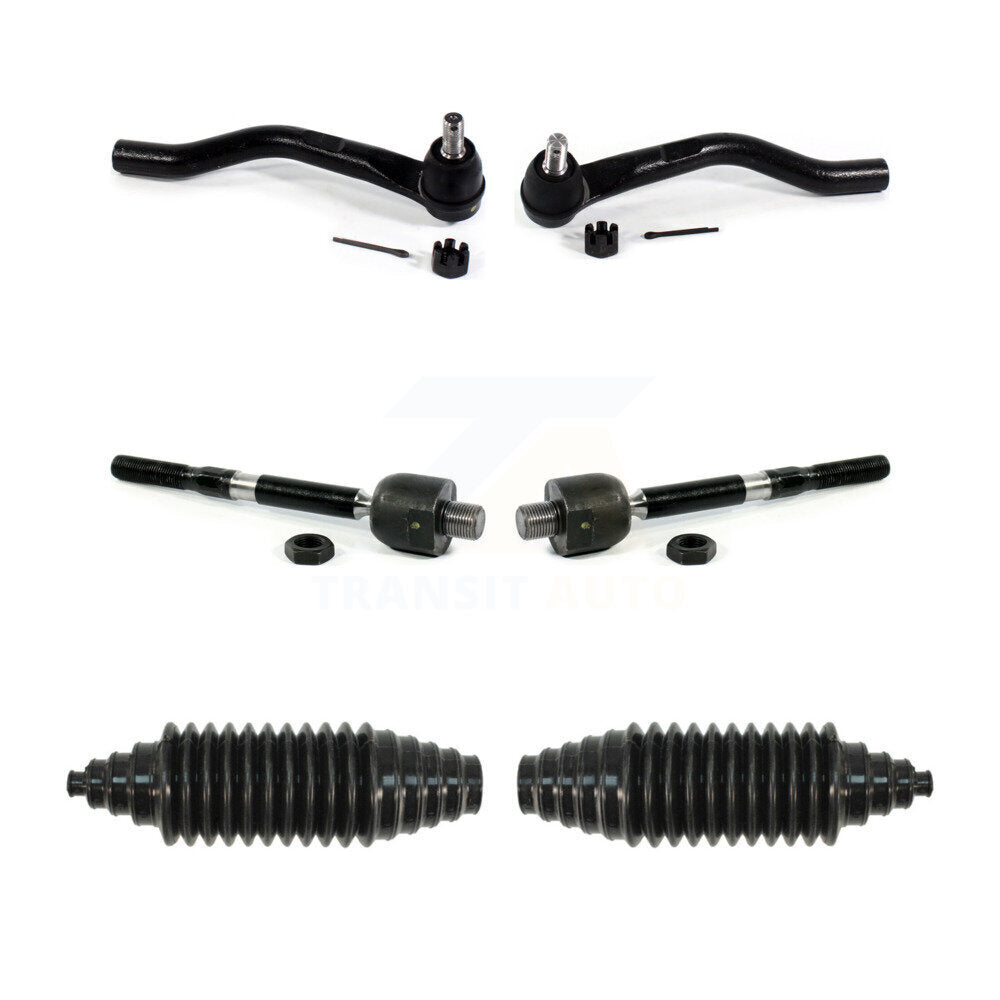 Front Steering Tie Rod End & Boot Kit For Honda Civic Acura Integra Insight KTB-100729