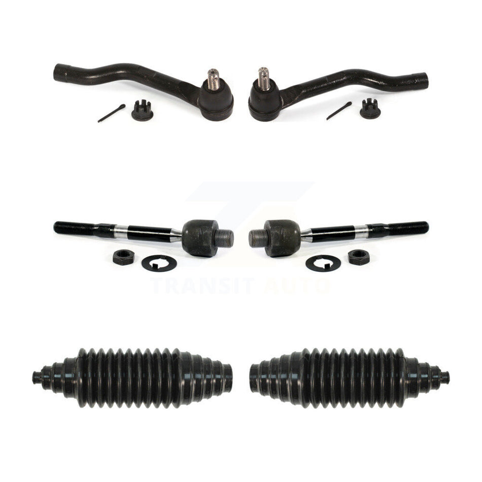 Front Steering Tie Rod End & Boot Kit For Honda Accord Acura TLX 2.4L KTB-100745