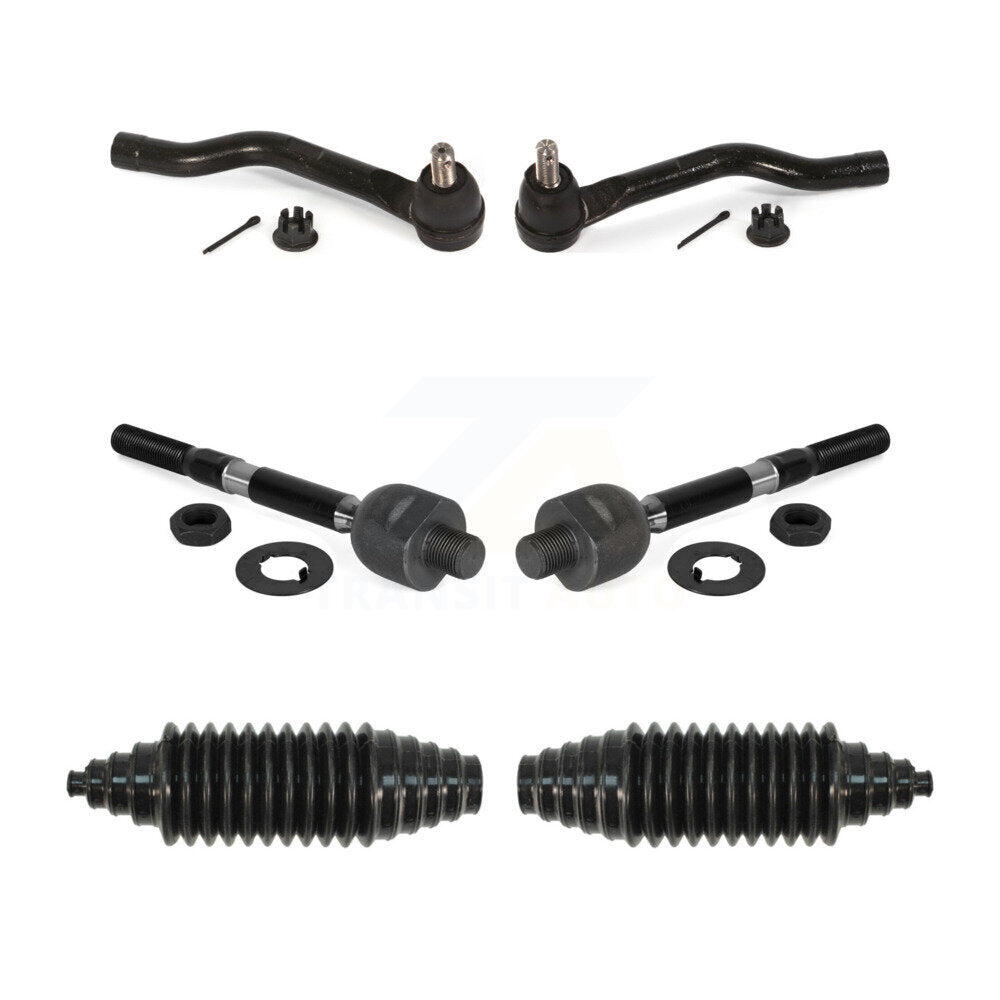 Front Steering Tie Rod End & Boot Kit For Honda Accord Acura TLX KTB-100746
