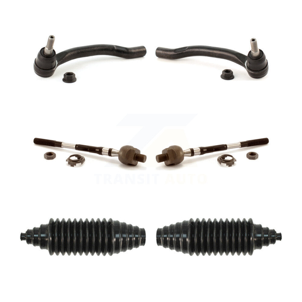 Front Steering Tie Rod End & Boot Kit For 2009-2014 Nissan Murano KTB-100749