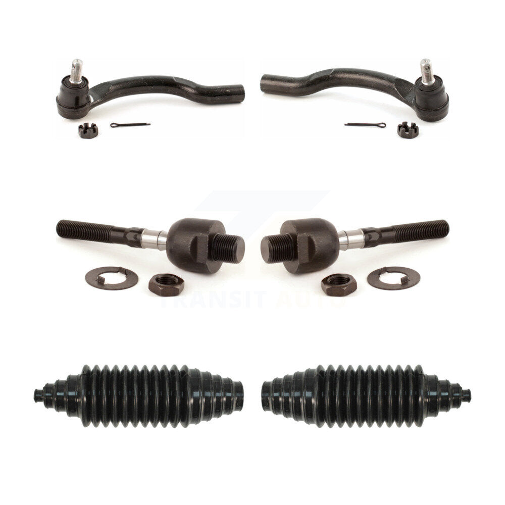 Front Steering Tie Rod End & Boot Kit For 2008-2012 Honda Accord KTB-100755