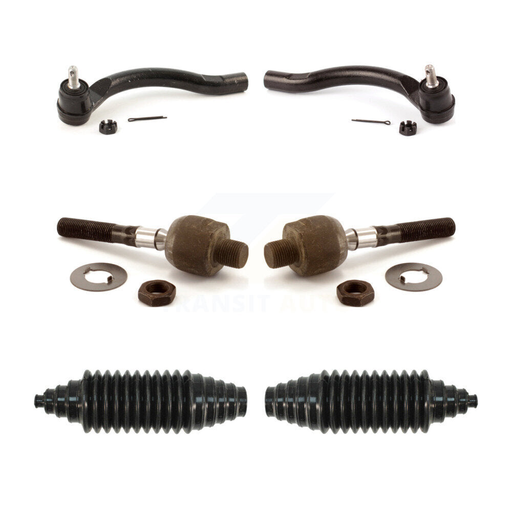 Front Steering Tie Rod End & Boot Kit For Honda Accord Acura TSX KTB-100768