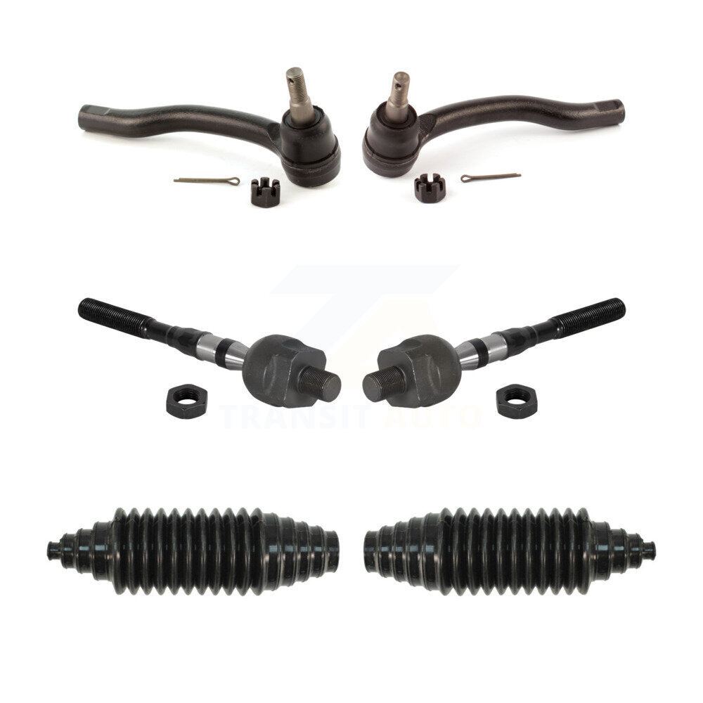 Front Steering Tie Rod End & Boot Kit For INFINITI Q50 G37 QX50 EX35 Q60 EX37 KTB-100788