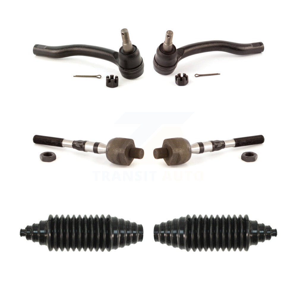 Front Steering Tie Rod End & Boot Kit For 2006-2010 INFINITI M35 M45 KTB-100789