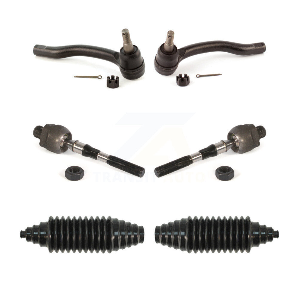 Front Steering Tie Rod End & Boot Kit For INFINITI G37 G35 KTB-100790