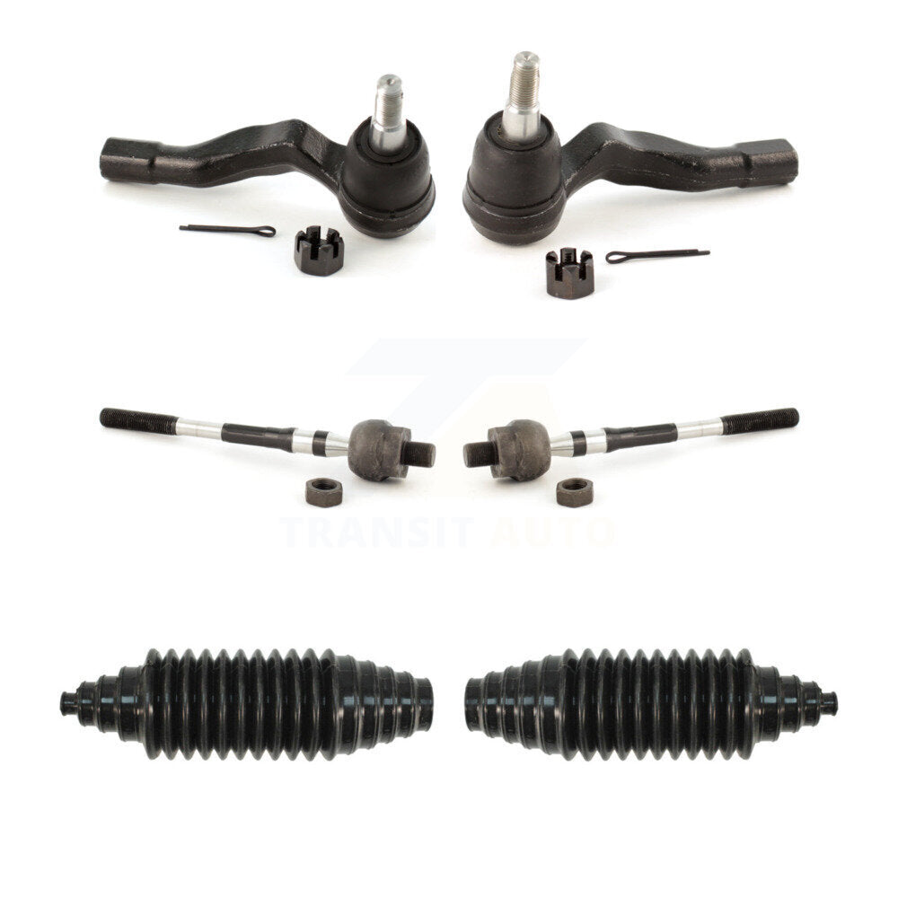 Front Steering Tie Rod End & Boot Kit For INFINITI G35 Nissan 350Z KTB-100791