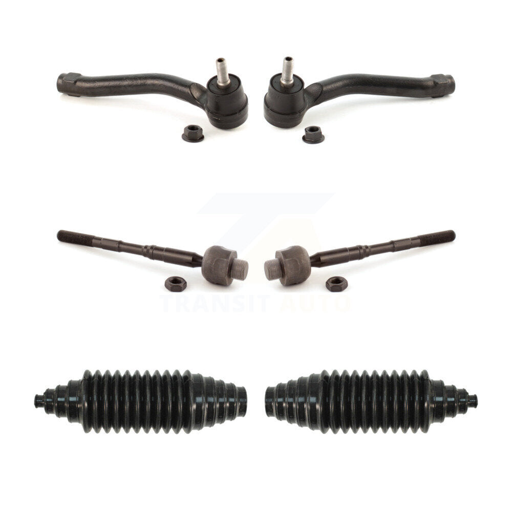 Front Steering Tie Rod End & Boot Kit For Nissan Rogue Select KTB-100794