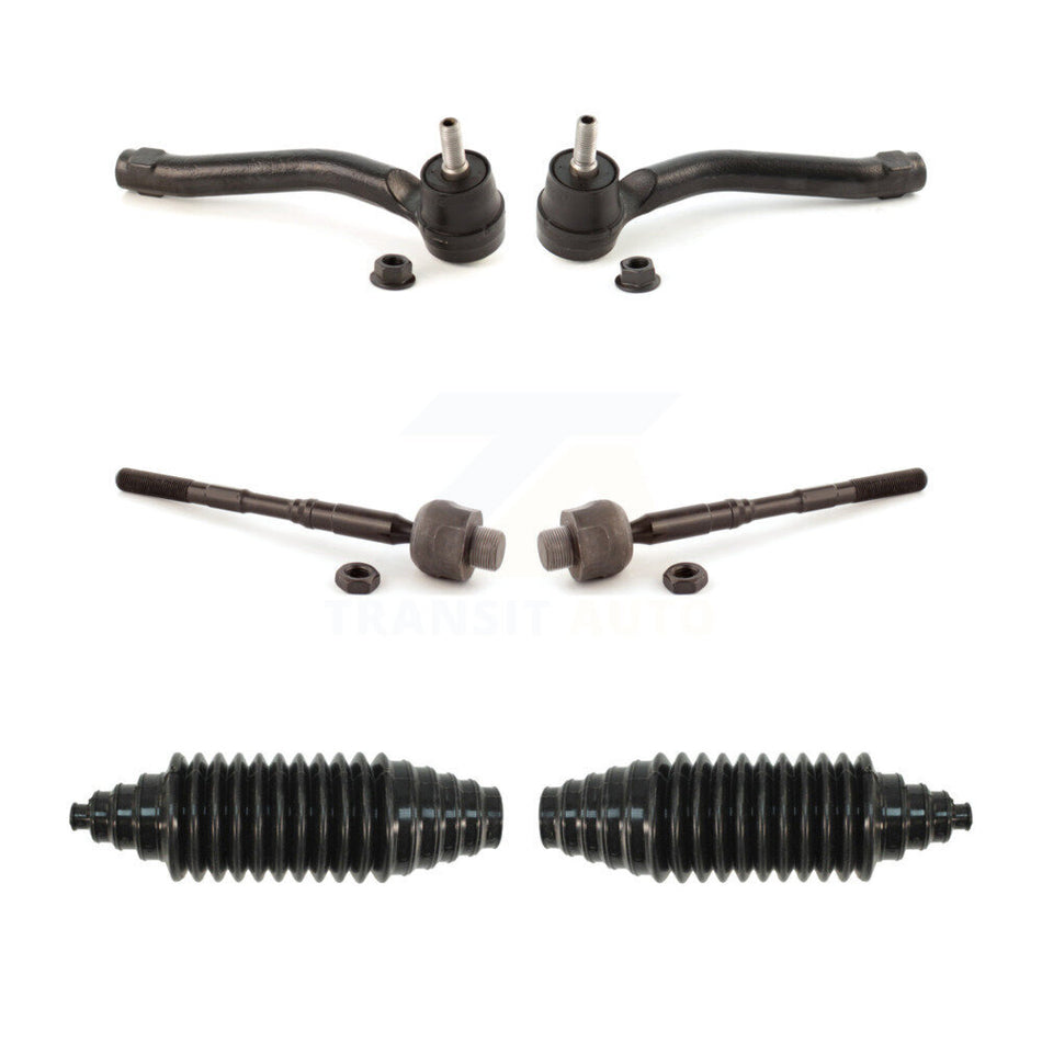 Front Steering Tie Rod End & Boot Kit For Nissan Rogue Select KTB-100794