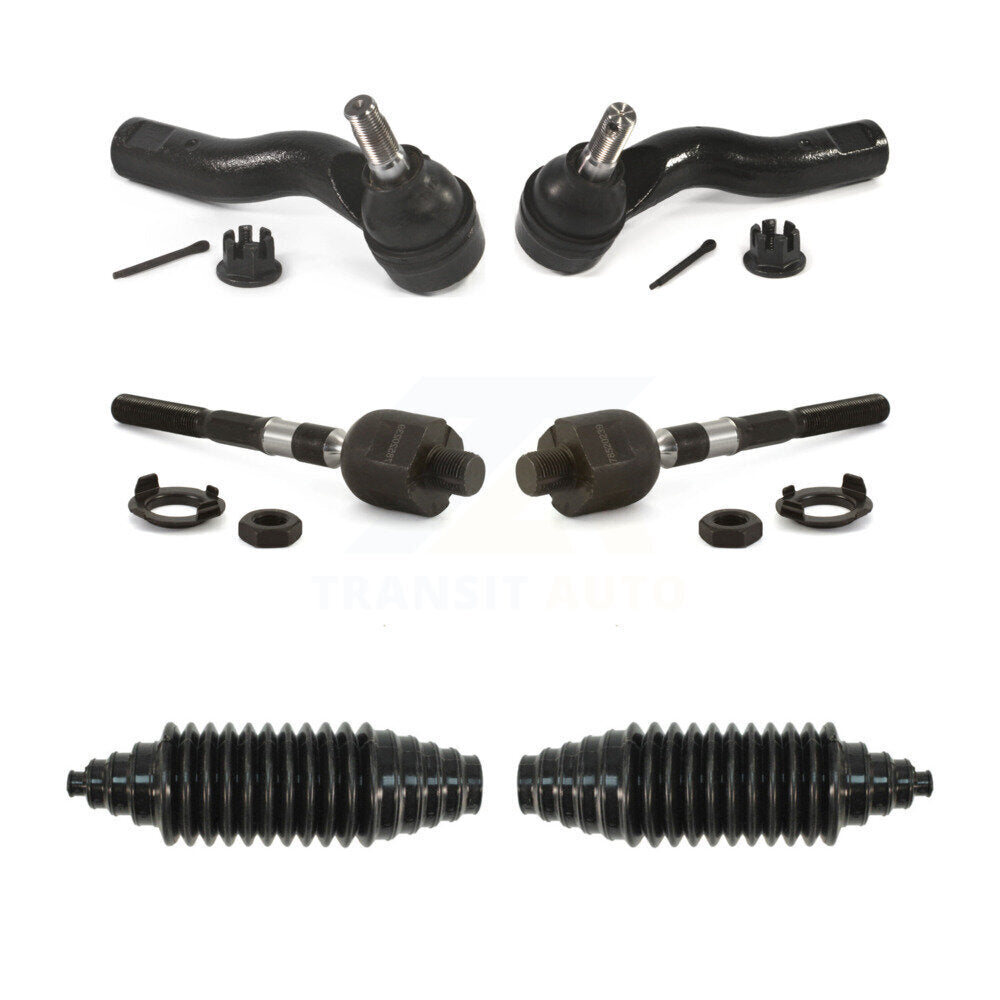 Front Steering Tie Rod End & Boot Kit For Ford Fusion Lincoln MKZ KTB-100811