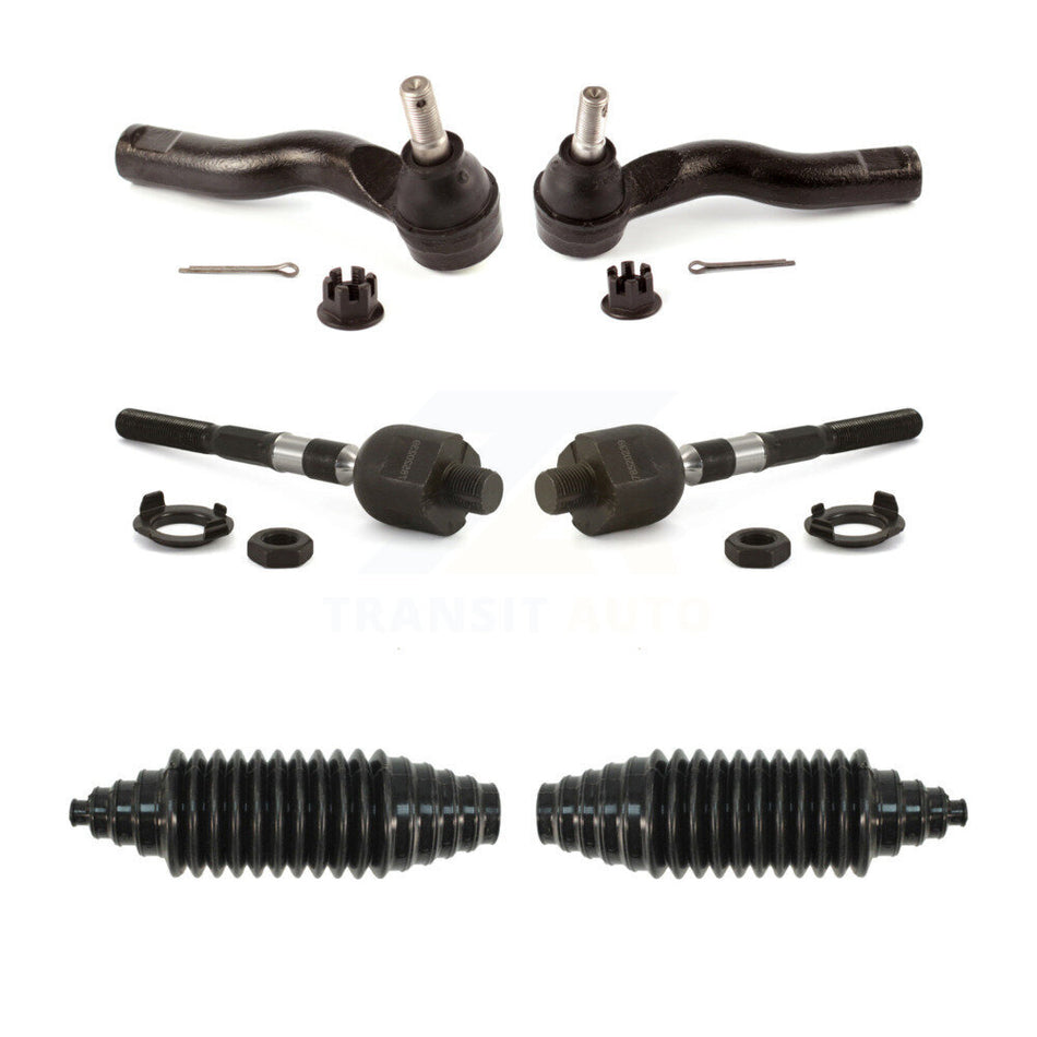 Front Tie Rod End & Boot Kit For Ford Fusion Mazda 6 Lincoln MKZ Zephyr Mercury Milan KTB-100812