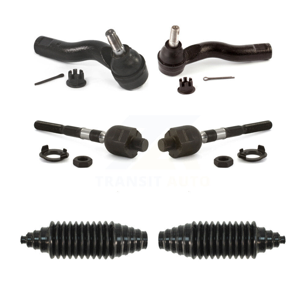 Front Tie Rod End & Boot Kit For Ford Fusion Mazda 6 Lincoln MKZ Zephyr Mercury Milan KTB-100818