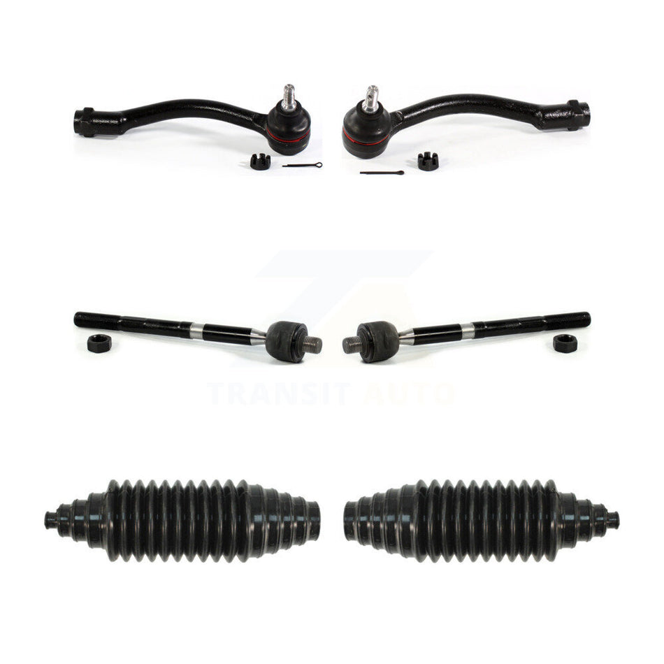 Front Steering Tie Rod End & Boot Kit For Kia Forte Forte5 Koup KTB-100840
