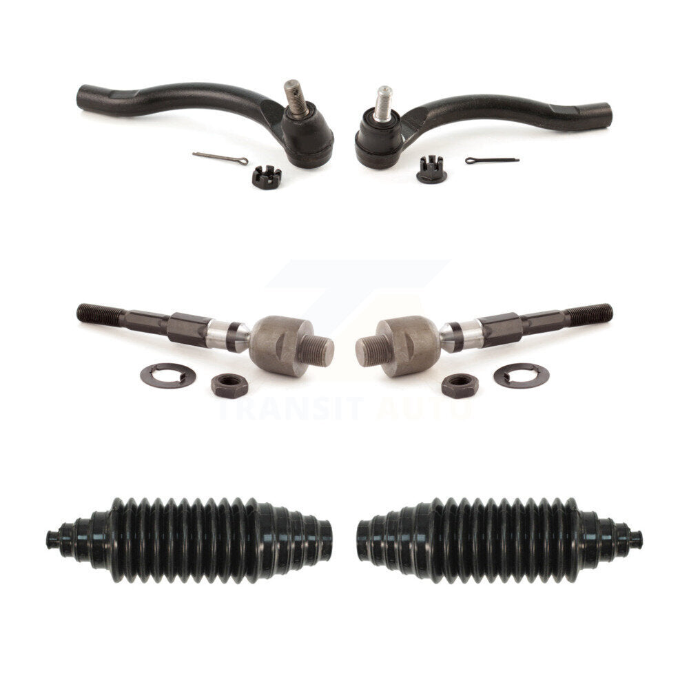 Front Steering Tie Rod End & Boot Kit For 2006-2011 Honda Civic Acura CSX KTB-100849
