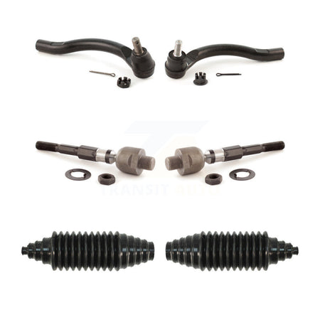 Front Steering Tie Rod End & Boot Kit For 2006-2011 Honda Civic Acura CSX KTB-100849