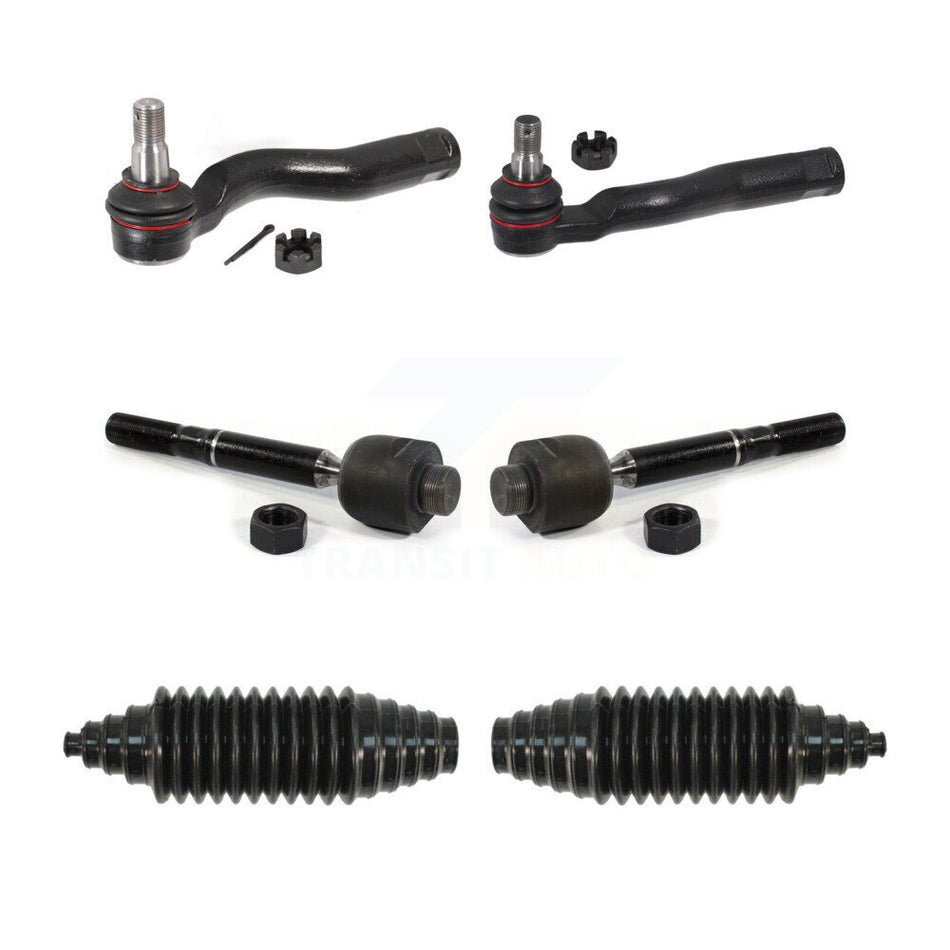 Front Steering Tie Rod End & Boot Kit For Toyota Tundra Sequoia KTB-100857