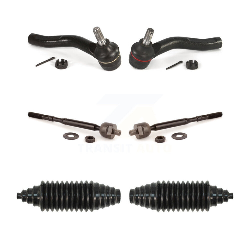 Front Steering Tie Rod End & Boot Kit For Toyota Yaris Prius C KTB-100861