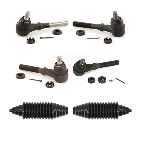 Front Tie Rod End & Boot Kit (6Pc) For Ford F-150 Expedition F-250 Heritage Lincoln KTB-100862