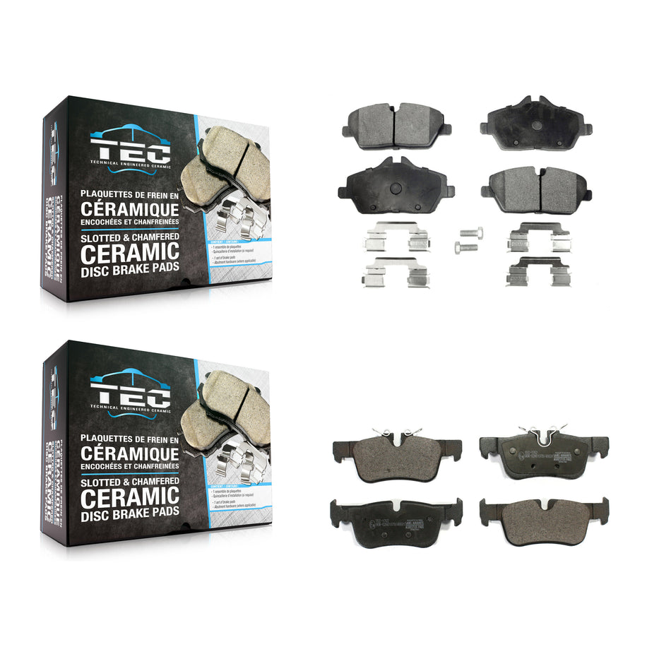 Front Rear Ceramic Brake Pads Kit For BMW i3 i3s KTC-100641