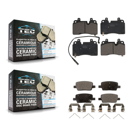 Front Rear Ceramic Brake Pads Kit For Cadillac CT6 KTC-100718