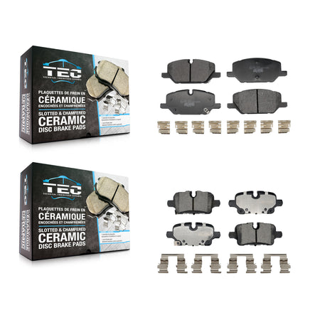 Front Rear Ceramic Brake Pads Kit For GMC Terrain Chevrolet Equinox KTC-100829