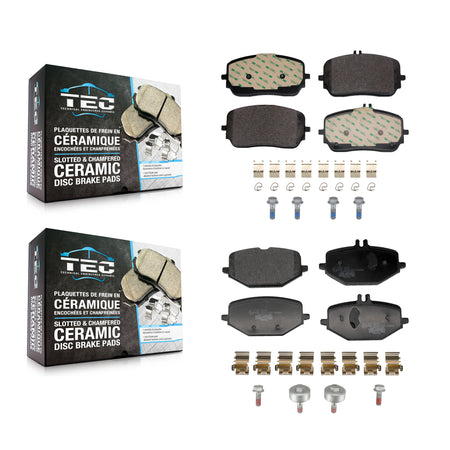 Front Rear Ceramic Brake Pad Kit For Mercedes-Benz GLE450 GLS450 GLE53 AMG GLS580 Maybach KTC-100859