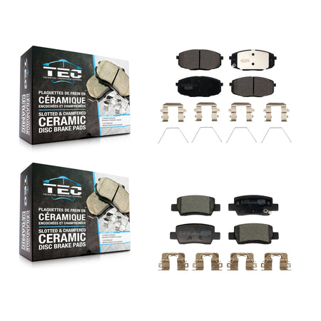 Front Rear Ceramic Brake Pads Kit For Kia Seltos With Electric Parking KTC-100902