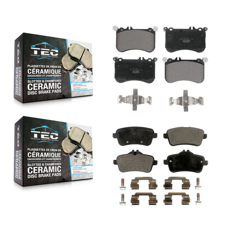 Front Rear Ceramic Brake Pads Kit For Mercedes-Benz SLC43 AMG SLK55 KTC-100918
