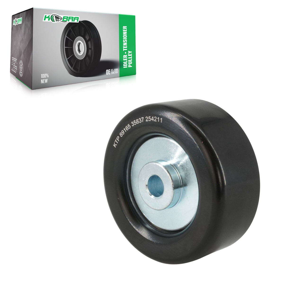 Accessory Drive Belt Idler Pulley KTP-89165 For GMC Chevrolet Sierra 2500 HD Silverado Express 3500