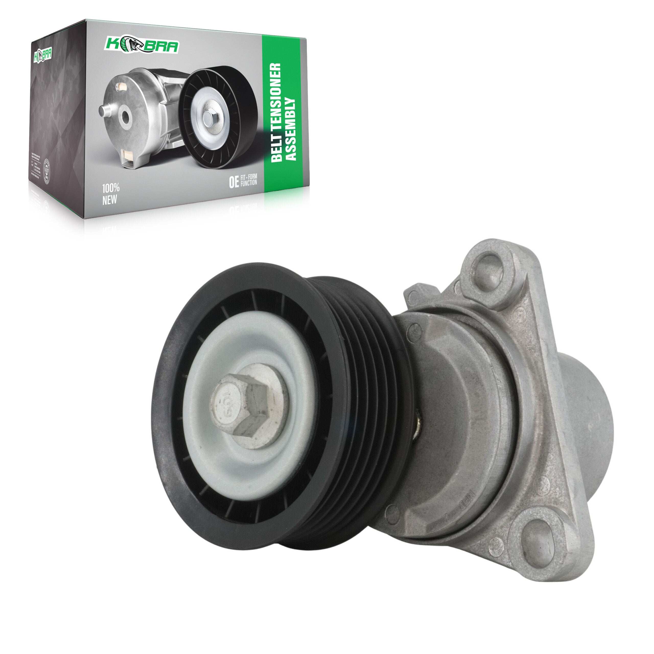 Accessory Drive Belt Tensioner Assembly KTP-89372 For Mazda 3 Ford Focus Escape MX-5 Miata 6 Tribute