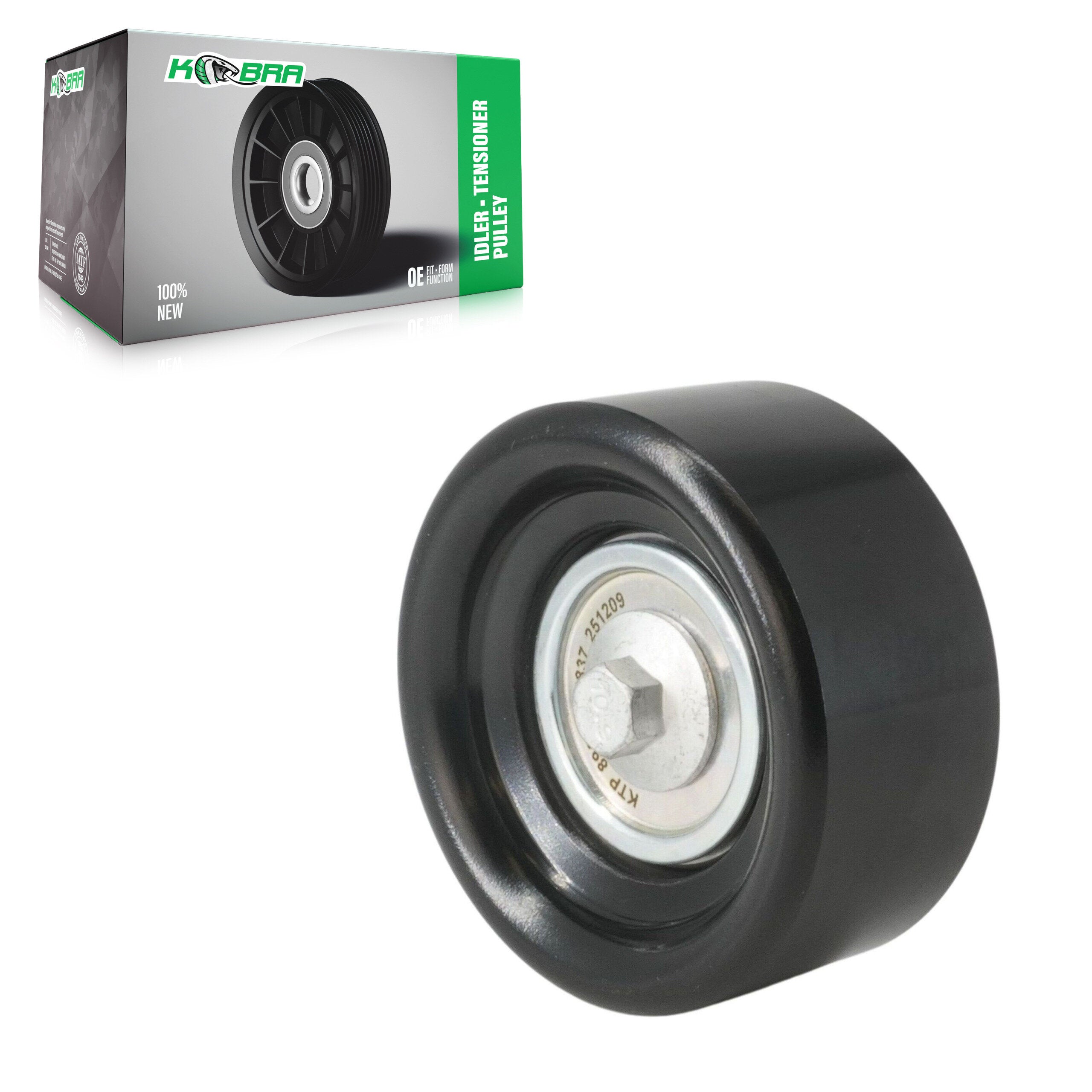 Accessory Drive Belt Idler Pulley KTP-89572 For GMC Chevrolet Silverado 2500 HD Sierra 3500 Savana