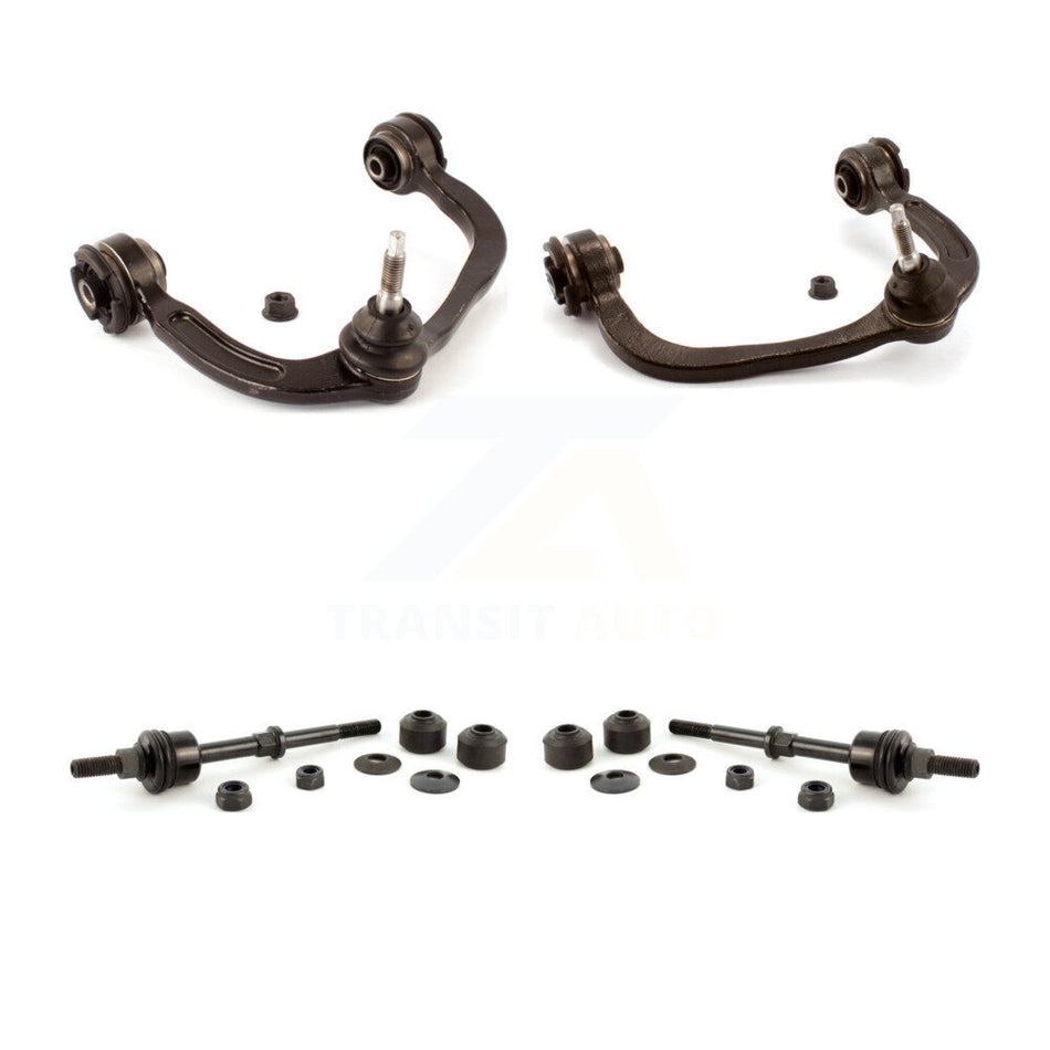 Front Suspension Control Arm And Ball Joint Assembly Stabilizer Bar Link Kit For Ford F-150 Lincoln Mark LT RWD KTR-100039