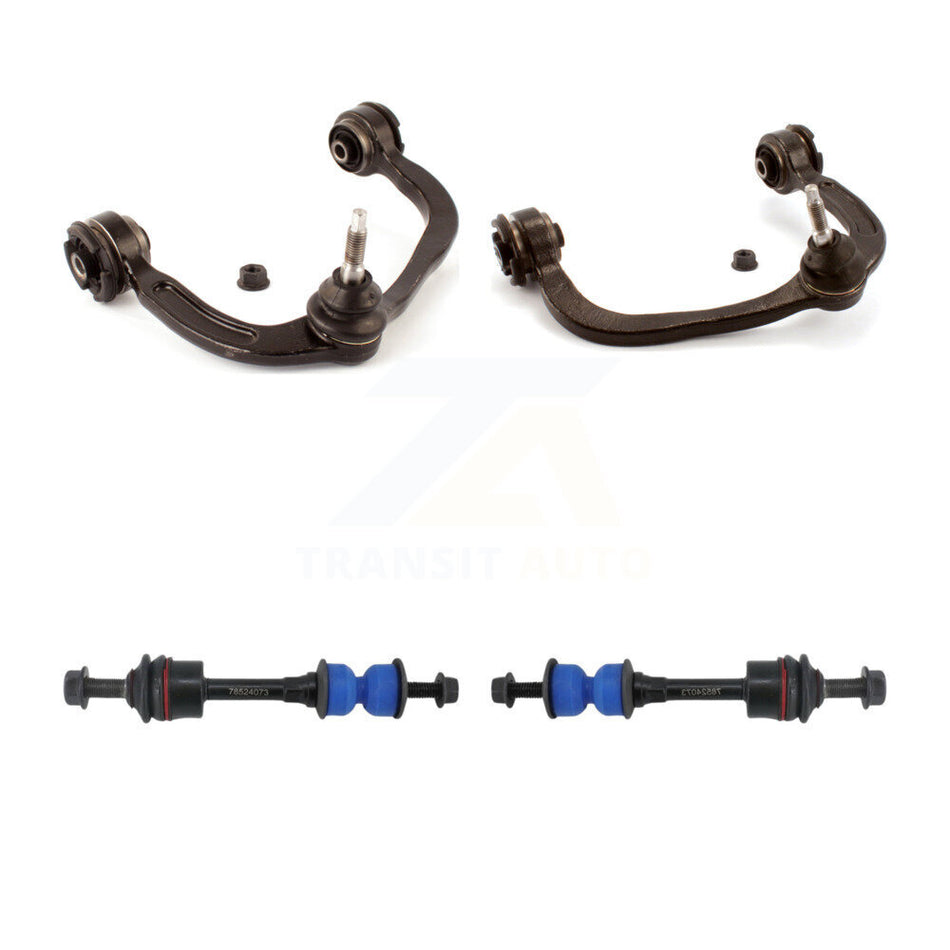 Front Suspension Control Arm And Ball Joint Assembly Stabilizer Bar Link Kit For Ford F-150 Lincoln Mark LT RWD KTR-100039