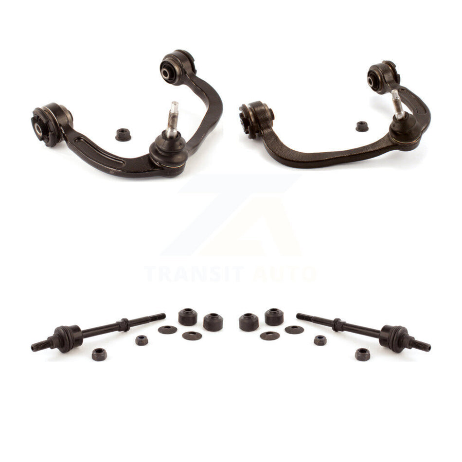 Front Suspension Control Arm And Ball Joint Assembly Stabilizer Bar Link Kit For Ford F-150 Lincoln Mark LT 4WD KTR-100040