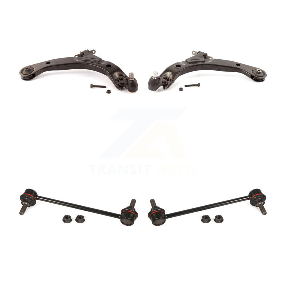 Front Suspension Control Arm And Ball Joint Assembly Stabilizer Bar Link Kit For 2010 Chevrolet HHR Turbocharged With FE5 KTR-100080