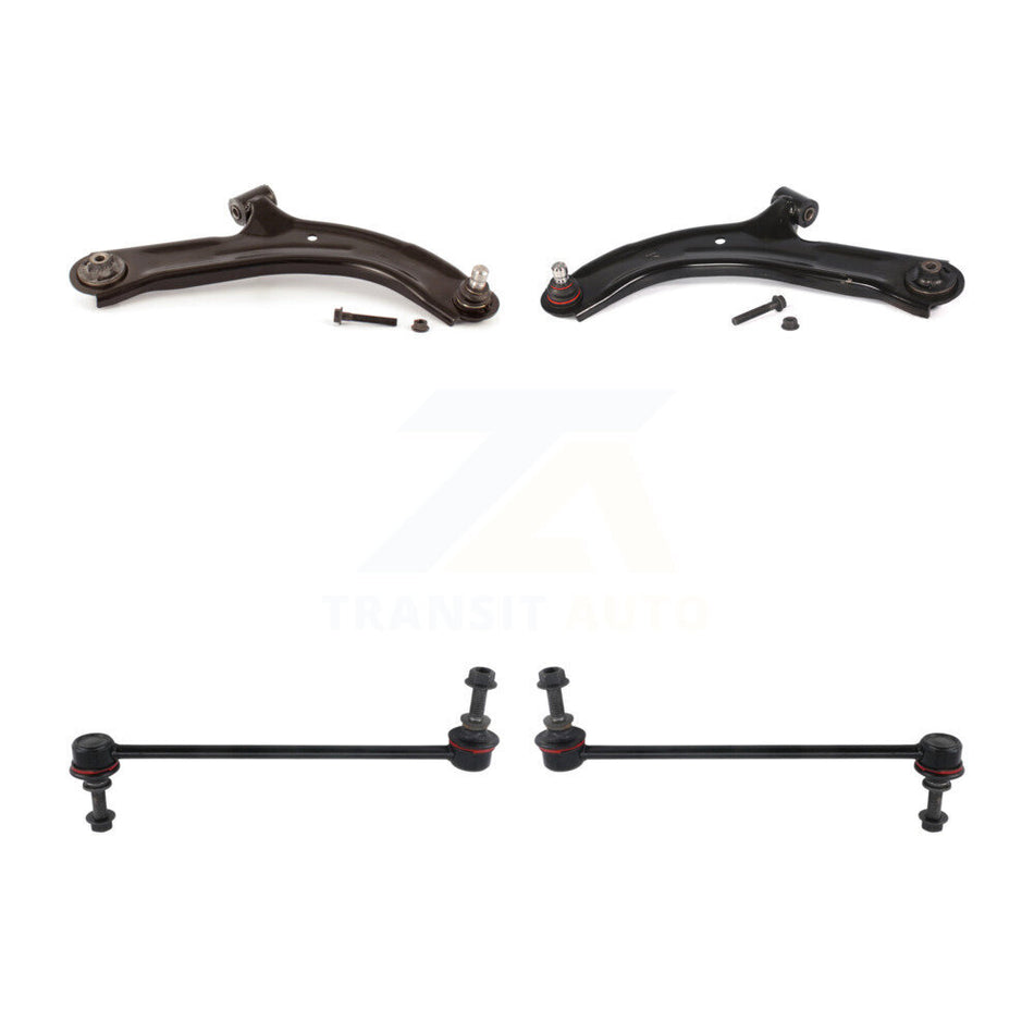 Front Suspension Control Arm And Ball Joint Assembly Stabilizer Bar Link Kit For Nissan Versa Cube KTR-100114