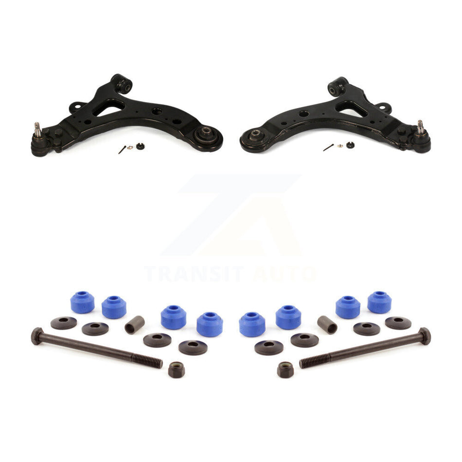 Front Suspension Control Arm And Ball Joint Assembly Stabilizer Bar Link Kit For Buick Rendezvous Pontiac Aztek KTR-100141