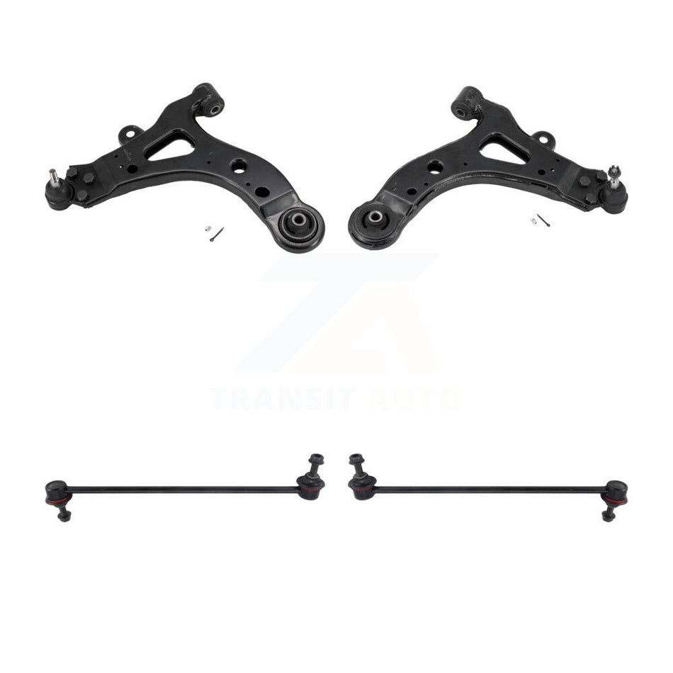 Front Suspension Control Arm And Ball Joint Assembly Stabilizer Bar Link Kit For Chevrolet Uplander Pontiac Montana Buick Terraza Saturn Relay Without Sway Mounting Tab KTR-100153