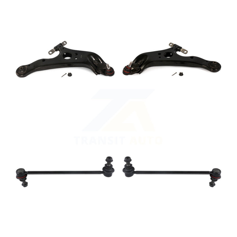 Front Suspension Control Arm And Ball Joint Assembly Stabilizer Bar Link Kit For 2011-2019 Toyota Sienna KTR-100157