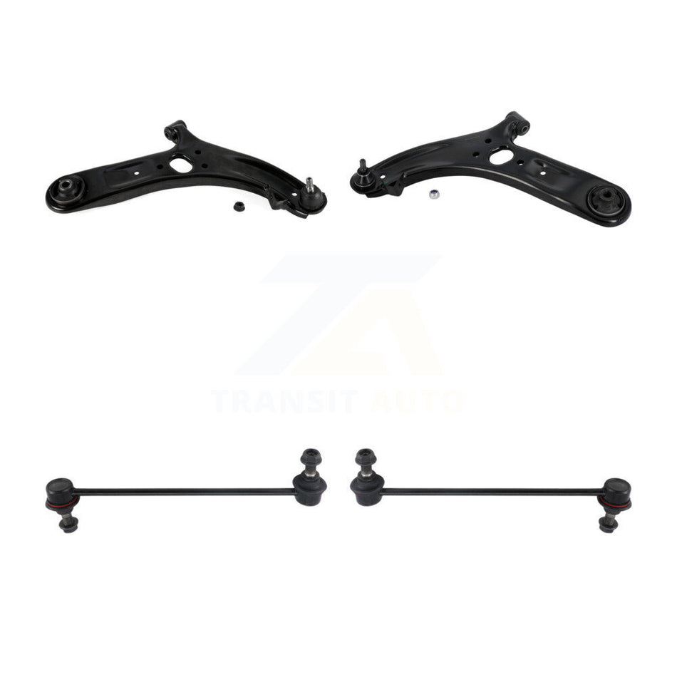 Front Suspension Control Arm & Ball Joint Assembly Link Kit For 2012-2017 Hyundai Accent KTR-100165