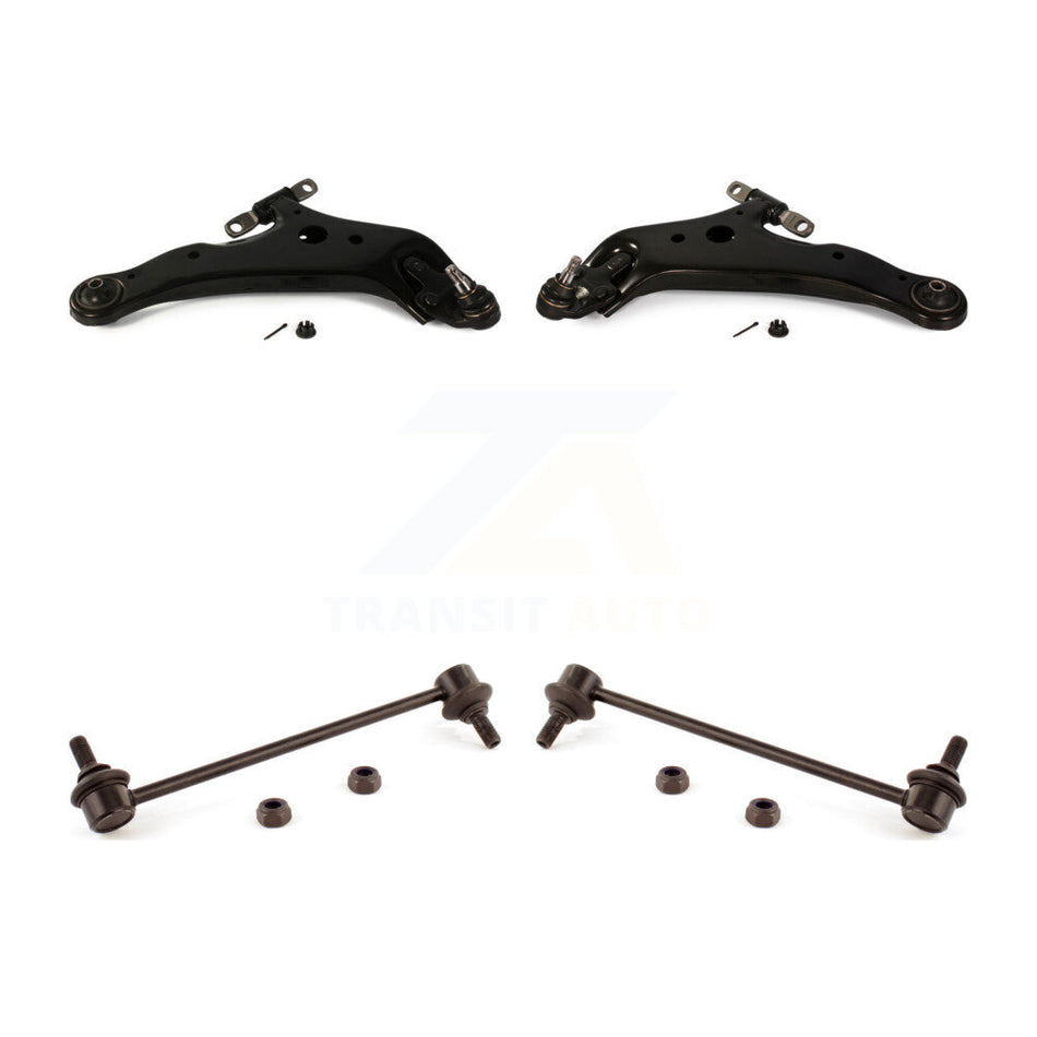 Front Suspension Control Arm And Ball Joint Assembly Stabilizer Bar Link Kit For Toyota Highlander Lexus RX350 Venza RX450h RX350L RX450hL KTR-100167